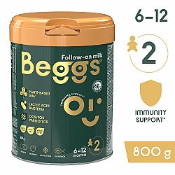 BEGGS 2 Mlieko pokračovacie 800 g 6m+