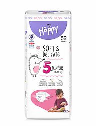 BELLA HAPPY Baby Plienky jednorazové Junior 11-18 kg Big Pack 52 ks