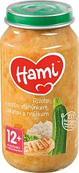 Hami rizoto s krůtím cuketou a hráš.250 g