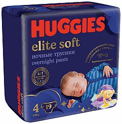 HUGGIES Elite Soft Pants OVN 4 19 ks