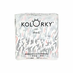 KOLORKY DAY srdce L 8-13 kg 19 ks