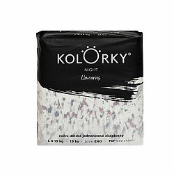 KOLORKY NIGHT L 8-13 kg nočné 19 ks