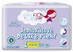 MONPERI Klasik Plienky jednorazové L (8-12 kg) 152 ks - Mega Pack